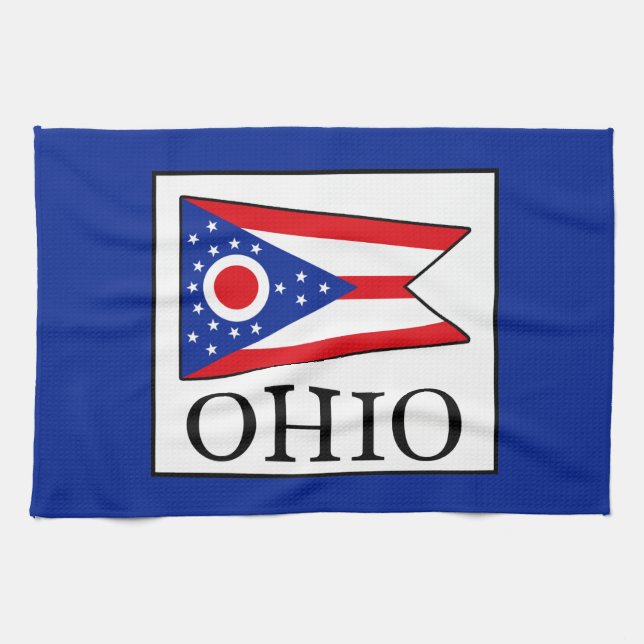 Ohio Tea Towel (Horizontal)