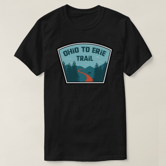 Ohio To Erie Trail Sticker.png T-Shirt (Design Front)