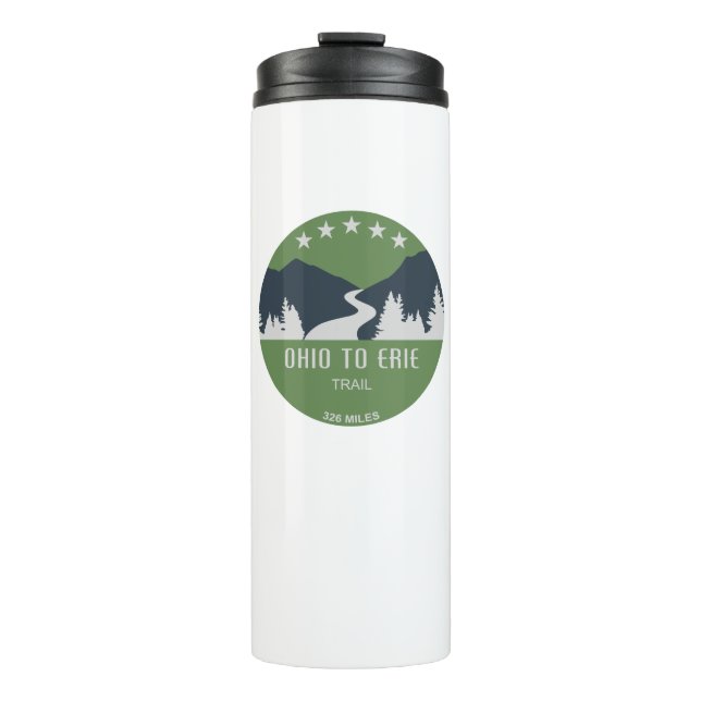 Ohio To Erie Trail Thermal Tumbler (Front)