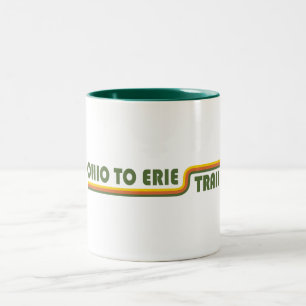 Ohio To Erie Trail Two-Tone Coffee Mug