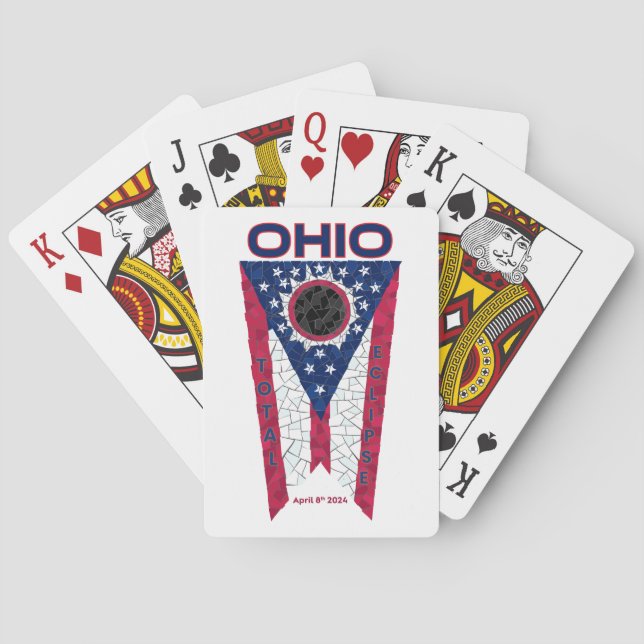 Ohio Total Eclipse Playing Cards (Back)