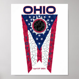 Ohio Total Eclipse Poster