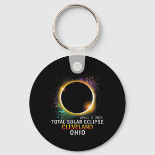 Ohio Total Solar Eclipse April 8 2024 Key Ring