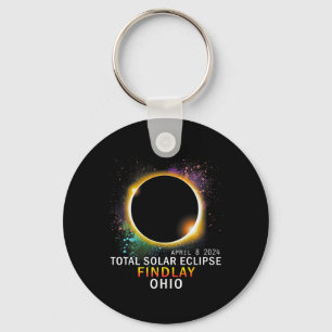 Ohio Total Solar Eclipse April 8 2024 Key Ring