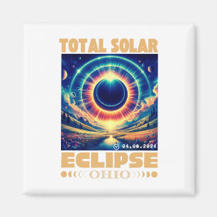 Ohio Total Solar Eclipse April 8 2024 Ohio Solar E Magnet