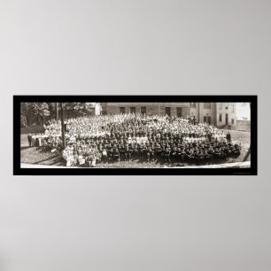 Ohio University Athens Photo 1914 Poster