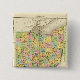 Ohio US 15 Cm Square Badge