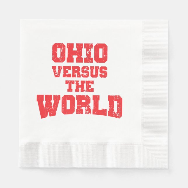 OHIO VERSUS THE WORLD NAPKIN (Front)