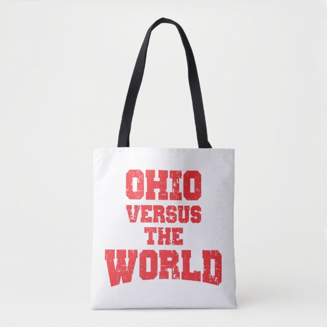 OHIO VERSUS THE WORLD TOTE BAG (Front)
