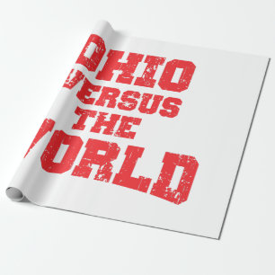 OHIO VERSUS THE WORLD WRAPPING PAPER