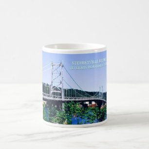 Ohio - Virginia - Steubenville Bridge - Usa - Coffee Mug