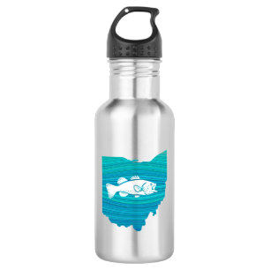 Ohio Wave Fishing 532 Ml Water Bottle