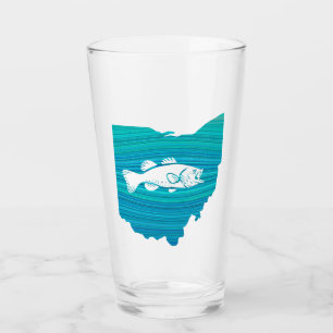 Ohio Wave Fishing Glass