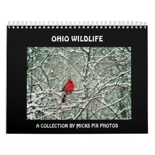 OHIO WILDLIFE CALENDAR-A CALENDAR