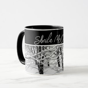 Ohio Winter Trees Photo Mug