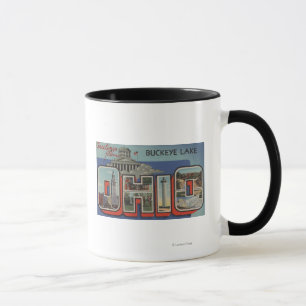 OhioBuckeye LakeLarge Letter ScenesOhio Mug