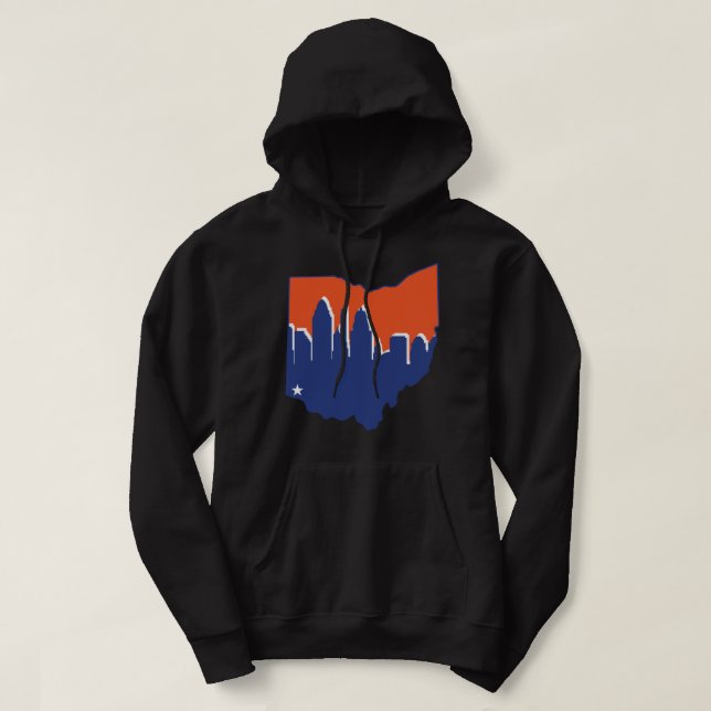 Ohioo State Skyline Cincinnati FC Hoodie (Design Front)