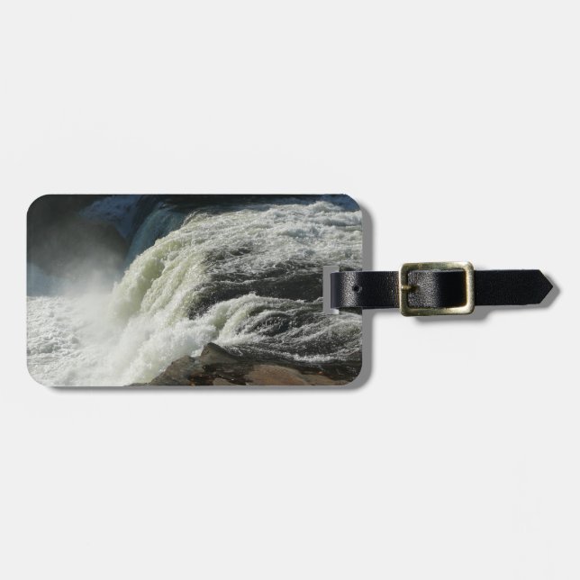 Ohiopyle Falls in Pennsylvania Luggage Tag (Front Horizontal)