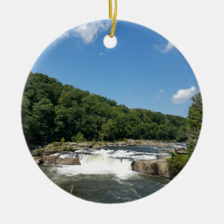 Ohiopyle, Pennsylvania Ceramic Tree Decoration