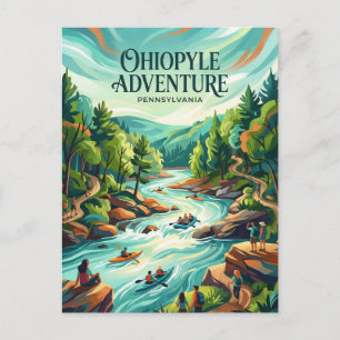 Ohiopyle State Park Pennsylvania Postcard