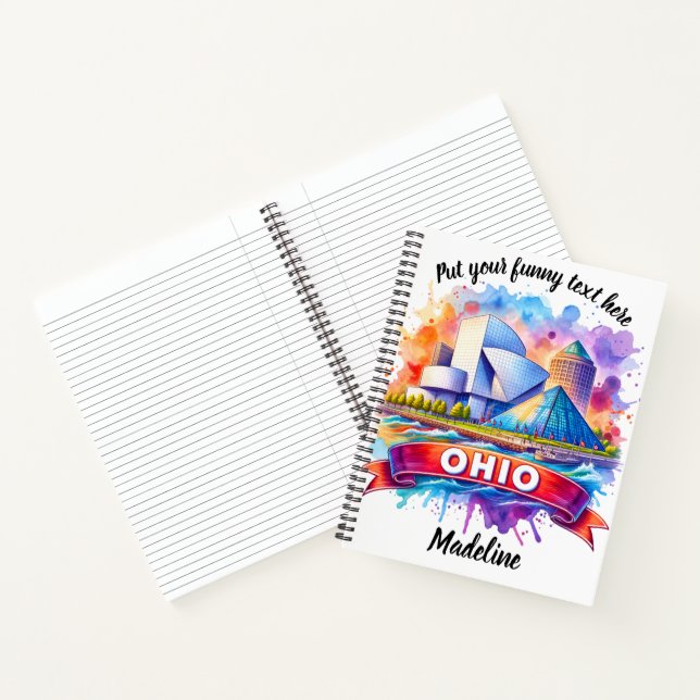 Ohio's waterfront architectural art notebook (Inside)