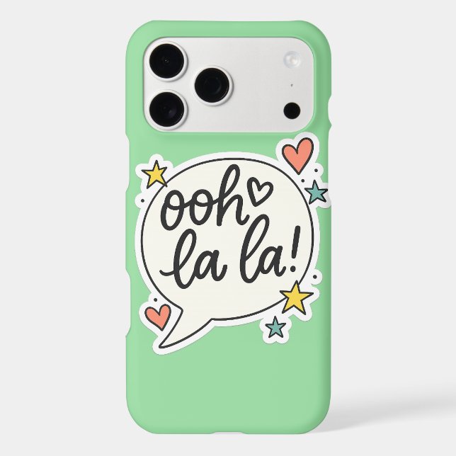 Ohlala Aesthetic Sticker (Back)
