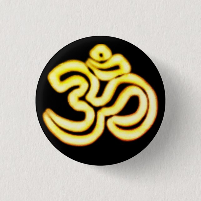 OHM  3 CM ROUND BADGE (Front)