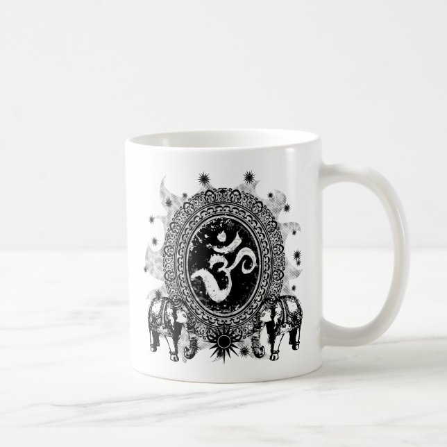 Ohm Cameo Coffee Mug (Right)