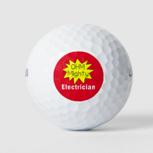 Ohm Mighty Electrician Golf Balls