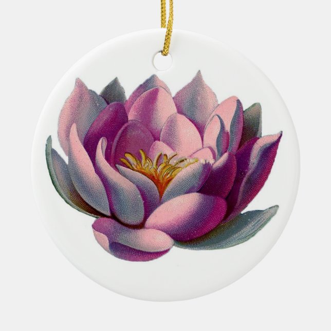 Ohm Ohm Ohm Ceramic Tree Decoration (Front)