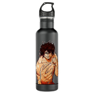 OHMA TOKITO   READY TO COMBAT (Kengan Ashura) Clas 710 Ml Water Bottle