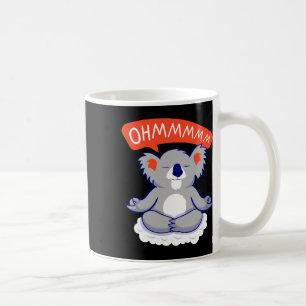 Ohmmm Yoga Koala Tea I Meditation Relaxation  Coffee Mug