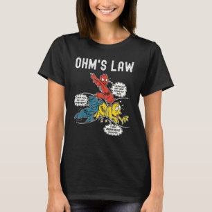 Ohms Law Electricity Explained Electrical Enginee T-Shirt