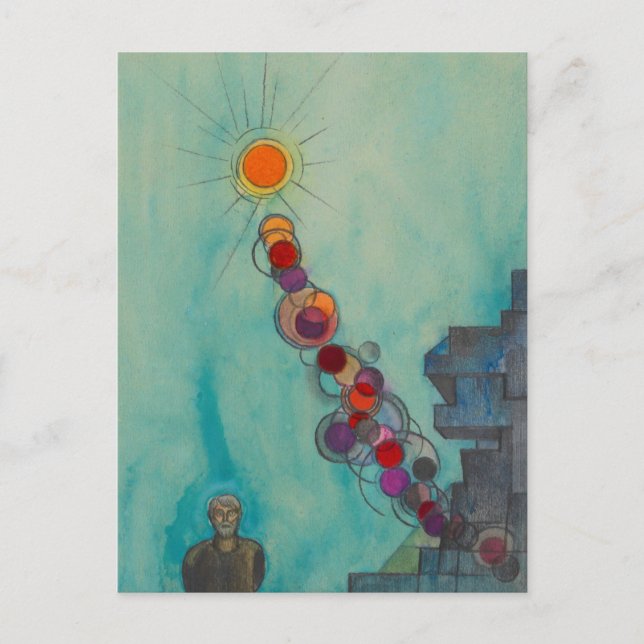 Ohne Titel; aus: Die 150 Blatter by Karl Wiener Postcard (Front)