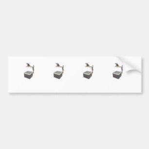 OHP 80s 90s Overhead Projector Bumper Sticker