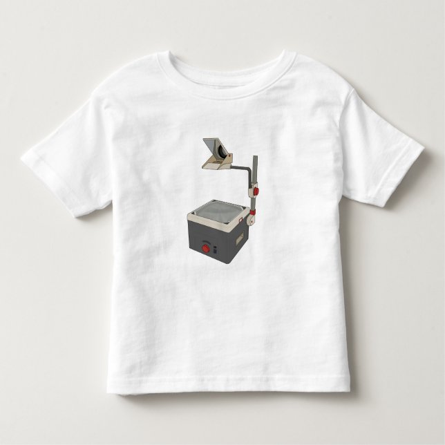OHP 80s 90s Overhead Projector Toddler T-Shirt (Front)