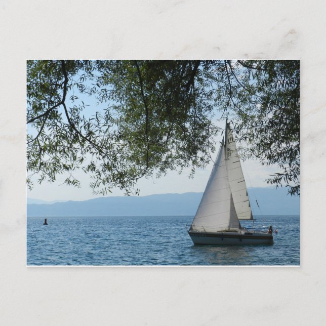 Ohrid Lake, Macedonia Postcard (Front)