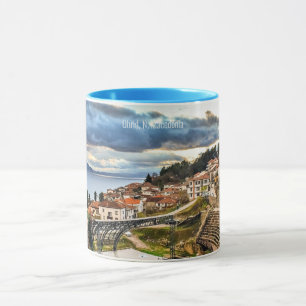 Ohrid, Macedonia landscape Mug