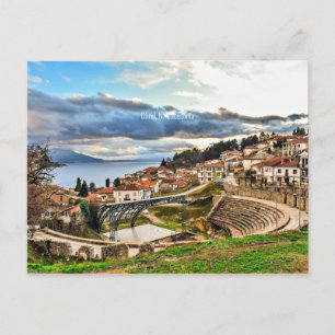 Ohrid, N. Macedonia Postcard