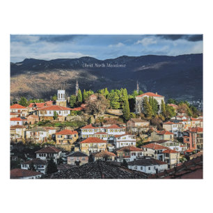 Ohrid, North Macedonia picturesque photo, Poster