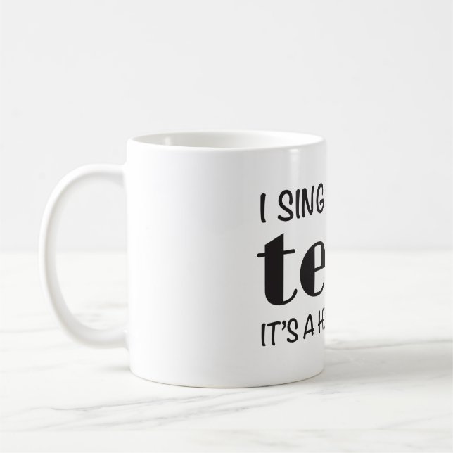 OHSChoir Sing Tenor Coffee Mug (Left)