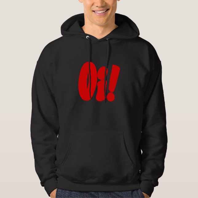 Oi! stretch hoodie (Front)