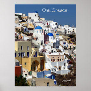 Oia, Greece poster