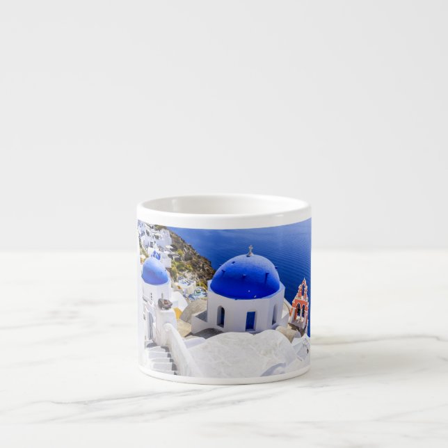 Oia Santorini Espresso Cup (Front)
