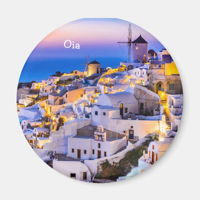 Oia, Santorini Greece Magnet (Front)