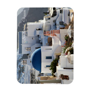 Oia,Santorini Greece, photography, magnet