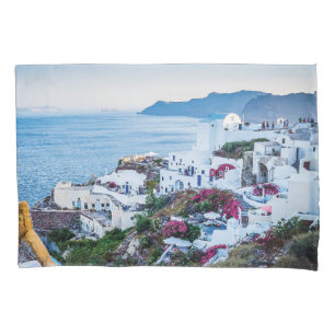 Oia, Santorini, Greece Pillowcase