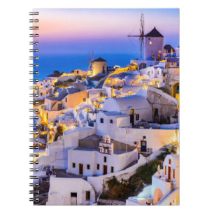 Oia Santorini Notebook