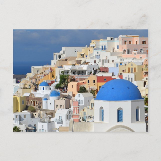 Oia Santorini Postcard (Front)