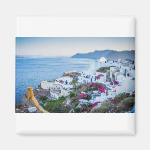 Oia Santorini Village Greece Magnet